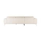 Gray Italian Leather Sofa | OROA Modern Soho
