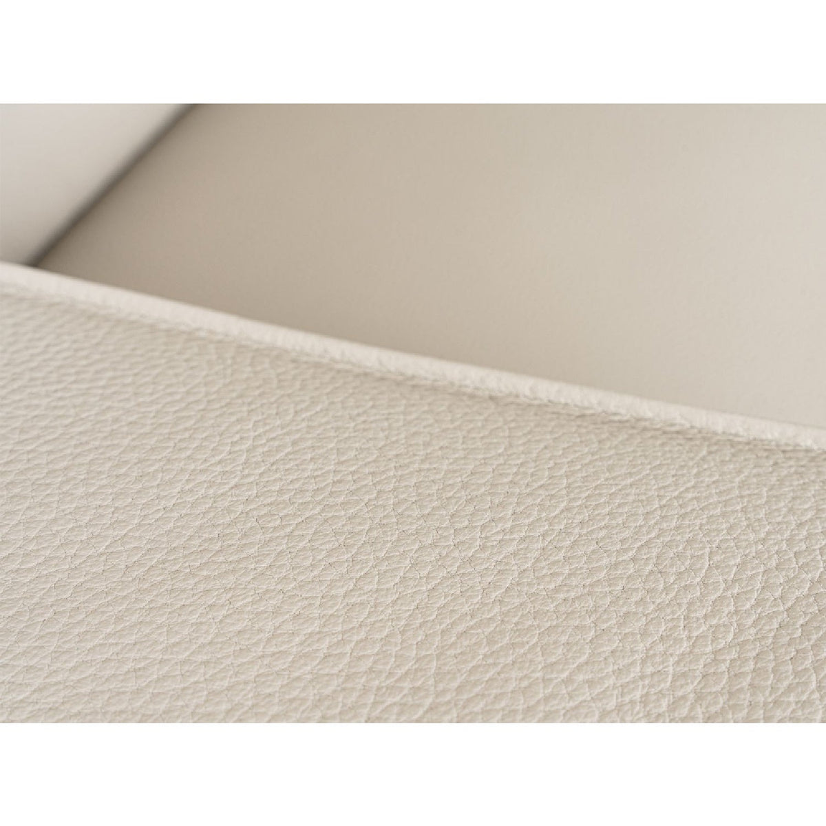 Gray Italian Leather Sofa | OROA Modern Soho