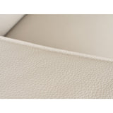 Gray Italian Leather Sofa | OROA Modern Soho