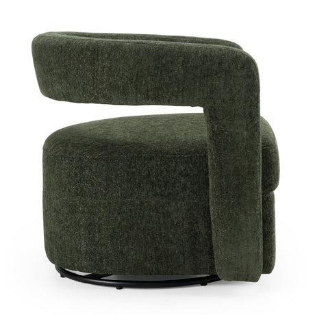 Green Swivel Accent Chair | OROA Modern Ryan