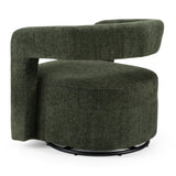 Green Swivel Accent Chair | OROA Modern Ryan