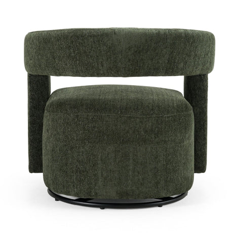 Green Swivel Accent Chair | OROA Modern Ryan
