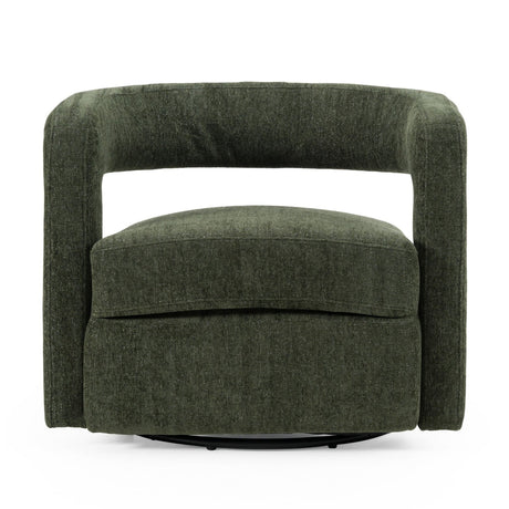 Green Swivel Accent Chair | OROA Modern Ryan