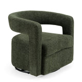Green Swivel Accent Chair | OROA Modern Ryan