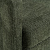 Green Swivel Accent Chair | OROA Modern Ryan