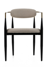 Gold-Armed Dining Chair | OROA Modern Buchtel | Oroa.com