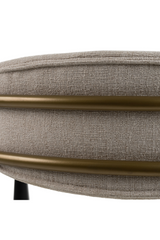 Gold-Armed Dining Chair | OROA Modern Buchtel | Oroa.com