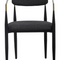 Gold-Armed Dining Chair | OROA Modern Buchtel | Oroa.com