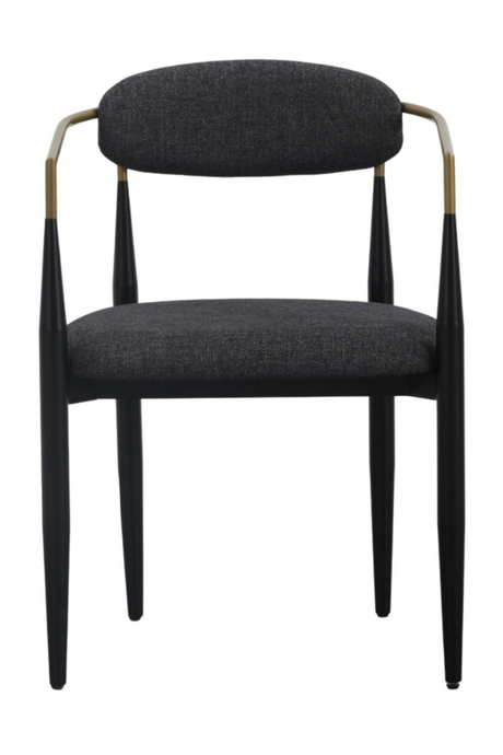 Gold-Armed Dining Chair | OROA Modern Buchtel | Oroa.com