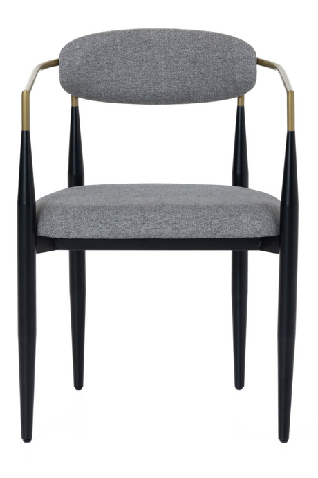 Gold-Armed Dining Chair | OROA Modern Buchtel | Oroa.com