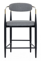 Gold-Armed Counter Chair | OROA Modern Buchtel | Oroa.com