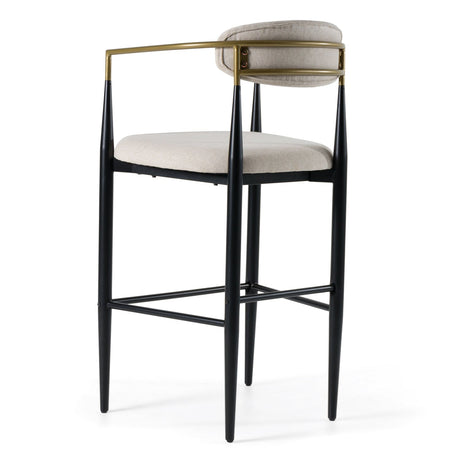 Gold Armed Bar Chair | OROA Modern Buchtel | Oroa.com