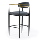 Gold Armed Bar Chair | OROA Modern Buchtel | Oroa.com