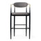 Gold Armed Bar Chair | OROA Modern Buchtel | Oroa.com
