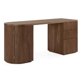 Wooden 3-Drawer Desk | Oroa Modern Albrite | Oroa.com