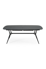 Black Ceramic Extendable Dining Table | OROA Modern Suzie | Oroa.com