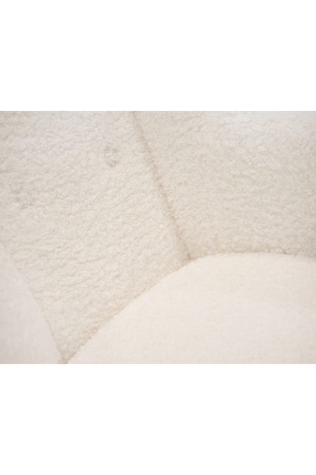 White Sherpa Rocking Chair | OROA Modern Colfax | Oroa.com