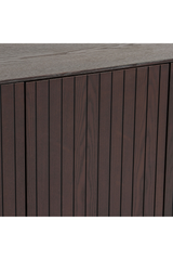 Slatted Smoked Ash Sideboard | OROA Modern Calhoun | Oroa.com