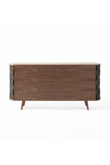 Gray Woven Fabric Sideboard | OROA Modern Sheridan | Oroa.com