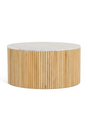 Mango Wood Base Coffee Table | OROA Modern Cambridge | Oroa.com