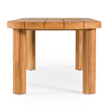 Outdoor Natural Teak Dining Table | OROA Modern Kamari