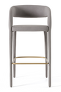Vegan Leather Upholstered Bar Chair | OROA Modern Faerron | Oroa.com