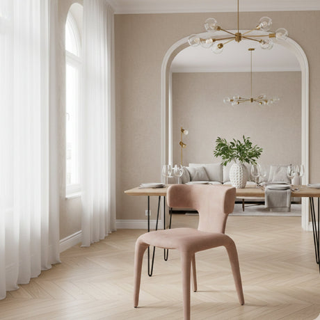 Velvet Dining Chair | OROA Modern Saehee