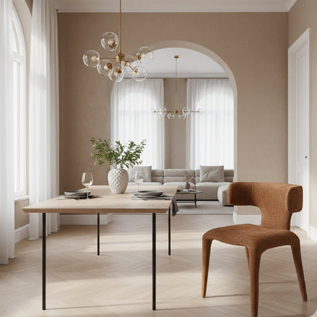 Velvet Dining Chair | OROA Modern Saehee