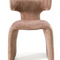 Asymmetrical Velvet Dining Chair | OROA Modern Bergman | Oroa.com