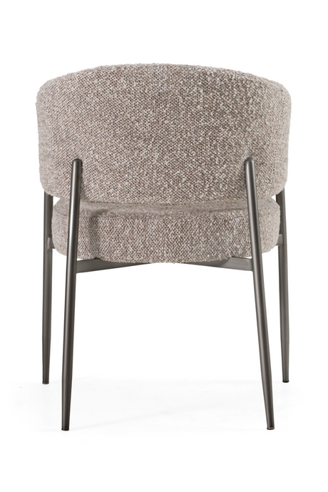 Gray Curved Dining Chair | OROA Modern Thomas | Oroa.com