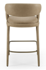 Vegan Leather Upholstered Counter Chair | OROA Modern Faerron | Oroa.com