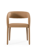 Vegan Leather Upholstered Dining Chair | OROA Modern Faerron | Oroa.com