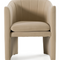 Velvet Curved Dining Chair | OROA Modern Danube | Oroa.com