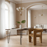 Curved Cut-Out Dining Chair | OROA Modern Cherish