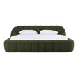 Green Hexagonal Tufted Bed | OROA Modern Yolonda | Oroa.com