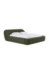 Hexagonal Tufted Queen Bed | OROA Modern Yolonda | Oroa.com