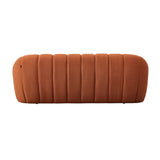 Orange Hexagonal Tufted Bed | OROA Modern Yolonda | Oroa.com