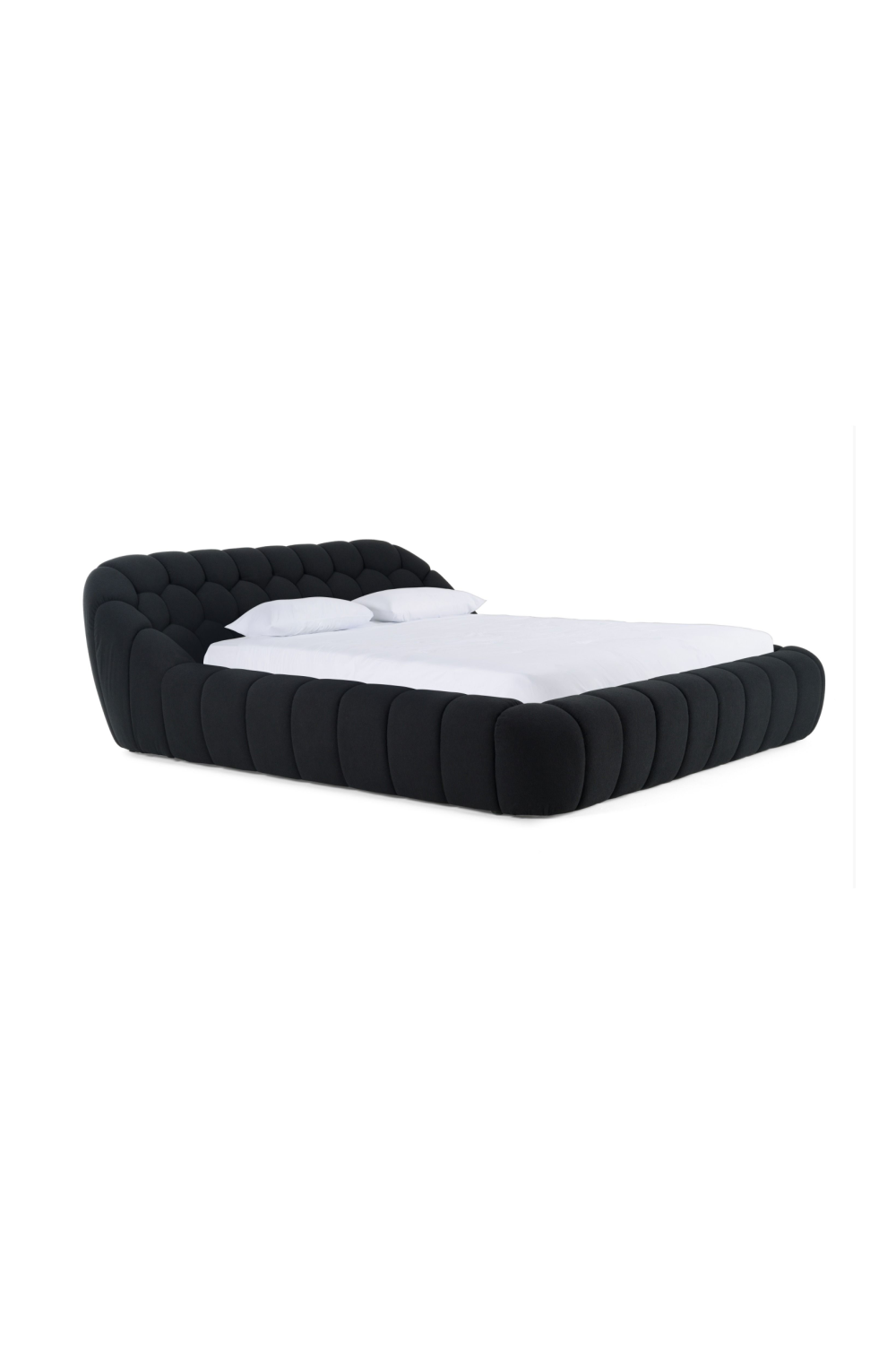 Hexagonal Tufted Queen Bed | OROA Modern Yolonda | Oroa.com