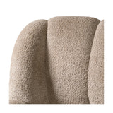 Tan Upholstered Panel Headboard Bed | OROA Modern Janine