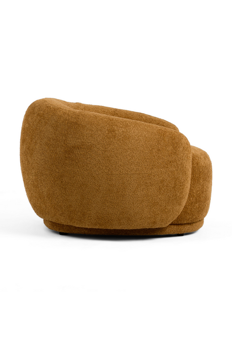 Orange Swivel Accent Chair | OROA Modern Andrew | Oroa.com