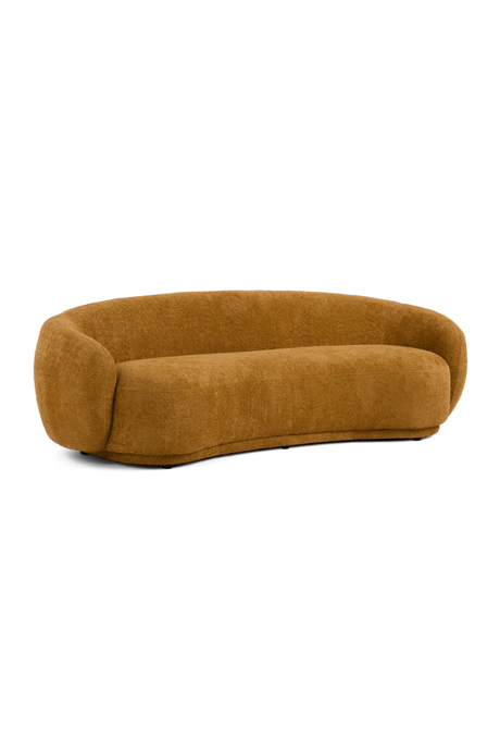 3-Seater Orange Sofa | OROA Modern Andrew | Oroa.com