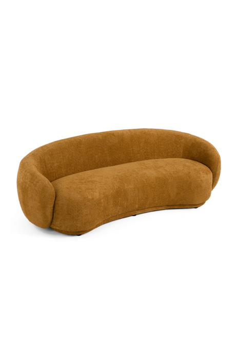 3-Seater Orange Sofa | OROA Modern Andrew | Oroa.com