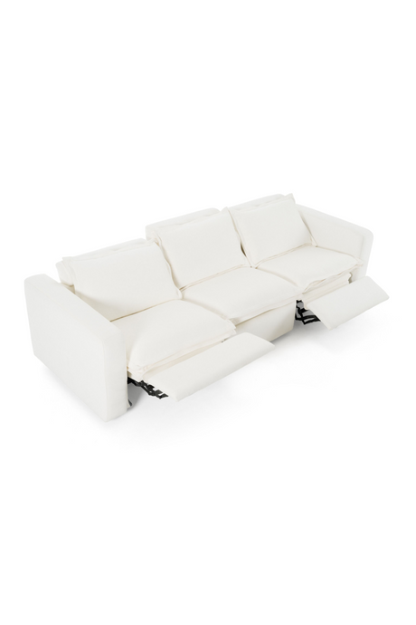White Recliner Sofa | OROA Modern Almagre | Oroa.com
