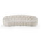 Hexagonal-Tufted Curved Sofa | OROA Modern Yolonda | Oroa.com