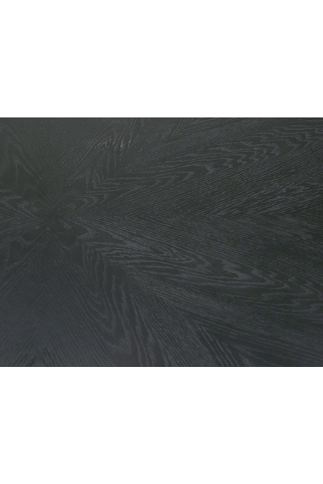 Black Oak Round Dining Table | OROA Modern Conroy | Oroa.com