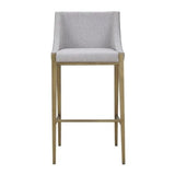 Gray Fabric Bar Stool | OROA Modern Fairview | Oroa.com