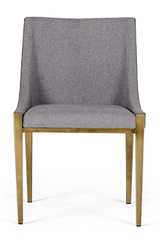 Gray Upholstered Dining Chair | OROA Modern Fairview | Oroa.com