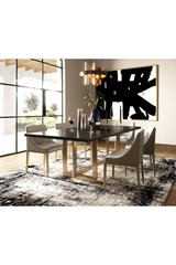 Gray Upholstered Dining Chair | OROA Modern Fairview | Oroa.com
