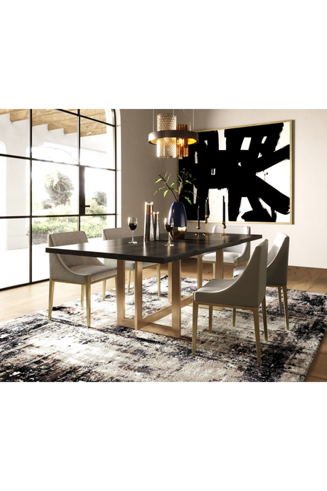 Gray Upholstered Dining Chair | OROA Modern Fairview | Oroa.com