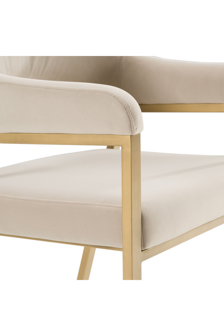 Beige Dining Armchair | OROA Modern George | Oroa.com
